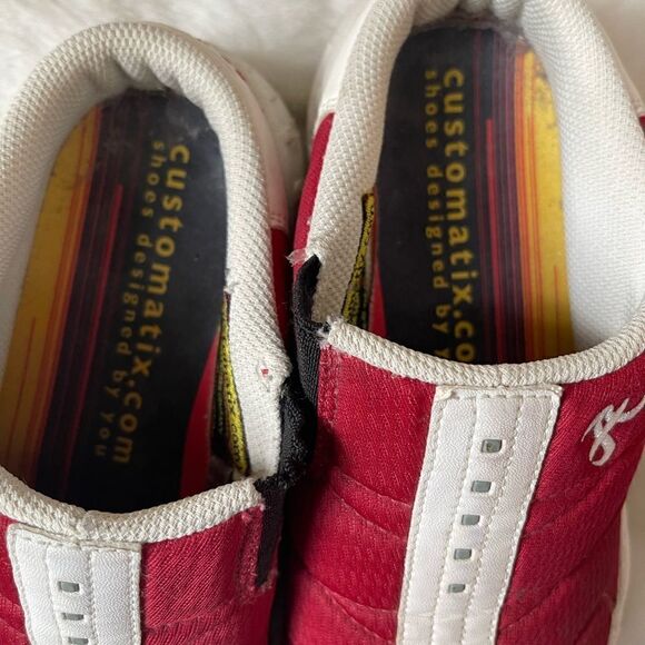 Mens AlabamaVolunteers Red & White Customatrix Athletic Tennis Slip-on SZ5.5 main image 6